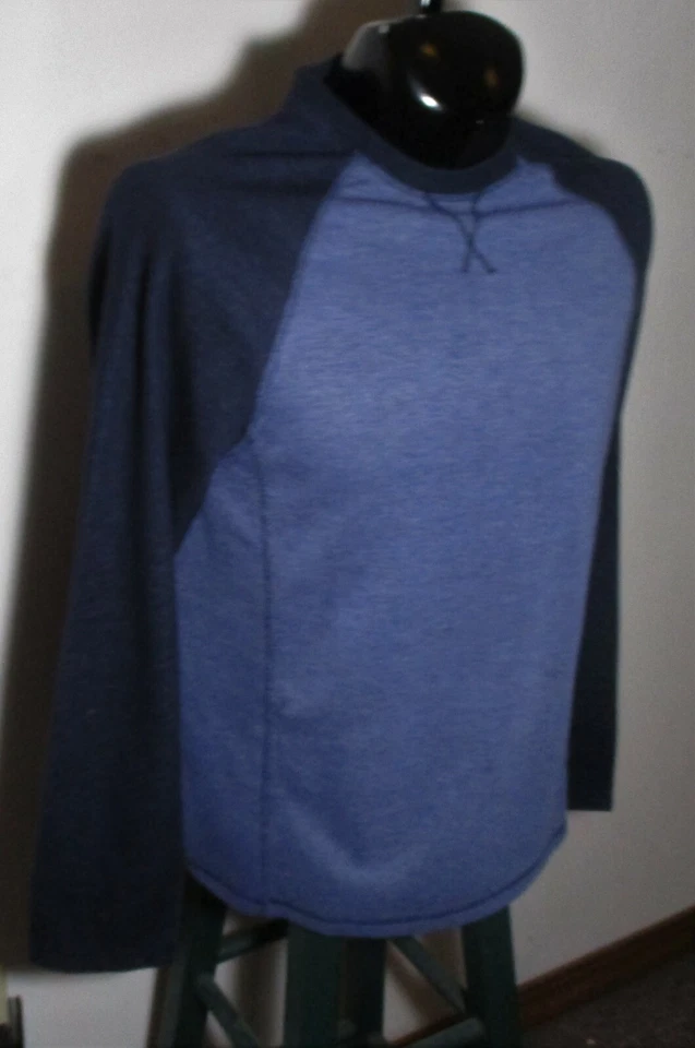 Tommy Bahama Blue Long Sleeve Sweatshirt Crew Jersey Men's Size Top M - Image 3 of 4