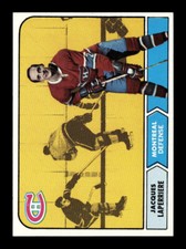 1968 Topps #58 Jacques Laperriere Montreal Canadiens HOF Card BANGER *J707