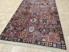 4x6 KARASTAN WILLIAMSBURG KIRMAN VASE 557 100% WOOL RUG - VERY GOOD CONDITION