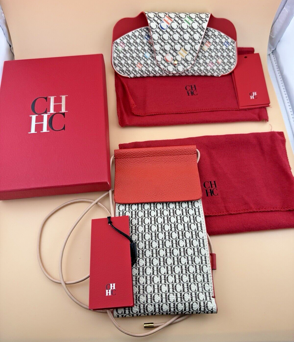 CH Carolina Herrera Gift Set Sunglasses Case Crossbody Phone