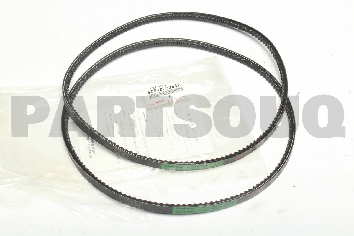 M 9091602452 Genuine Toyota BELT, V(FOR FAN & ALTERNATOR) 90916