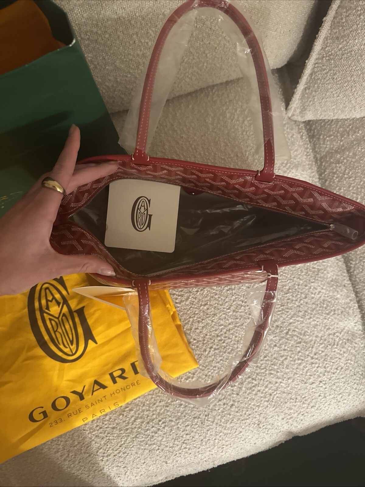 Goyard  Artois PM Red image 2