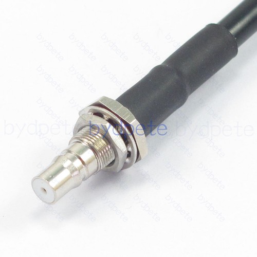 QMA Female to BNC Male RG-58U Shield Braid Coaxail RF Cable LOSS LOW 50ohms Lot - Picture 4 of 10