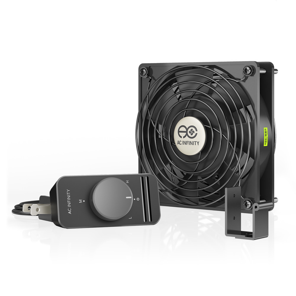 AXIAL S1225, 120mm Muffin Fan for Doorway, Room to Room, Wood Stove, Fireplace