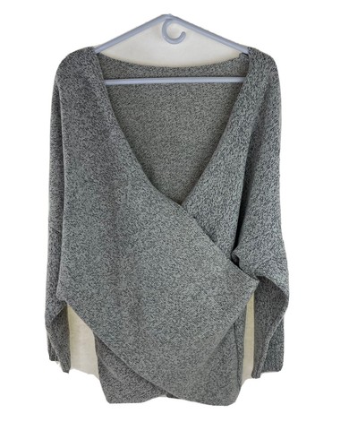 Criss Cross Wrap Sweater. Pre-Owned 