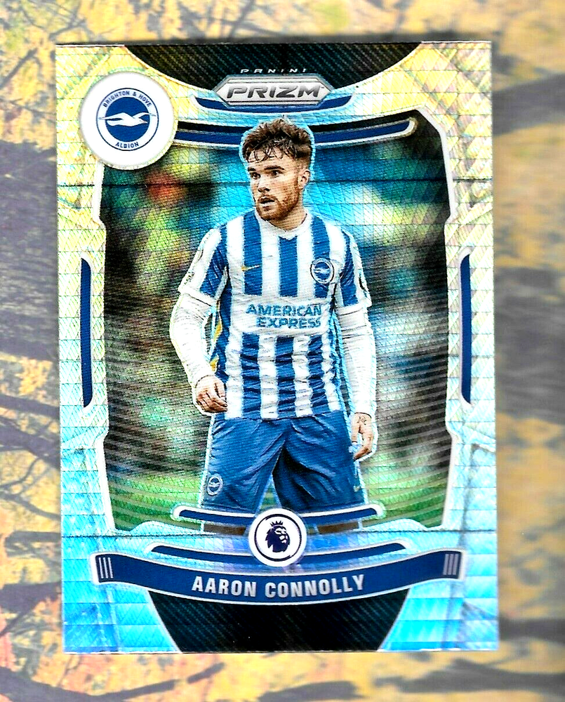 AARON CONNOLLY 2021-22 PANINI PRIZM PREMIER LEAGUE SOCCER SILVER CARD #105