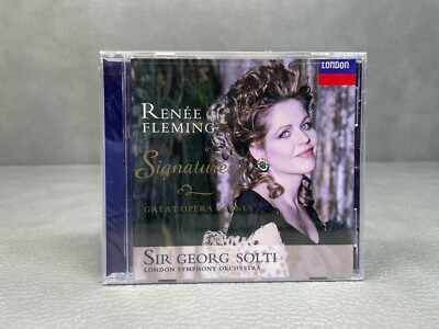 Rene Fleming Signatures Great Opera Scenes CD with Sir Georg Solti ...