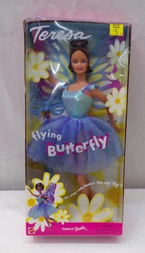 New ListingVintage 2000 Mattel Flying Butterfly Teresa Doll Friend of Barbie New In Box