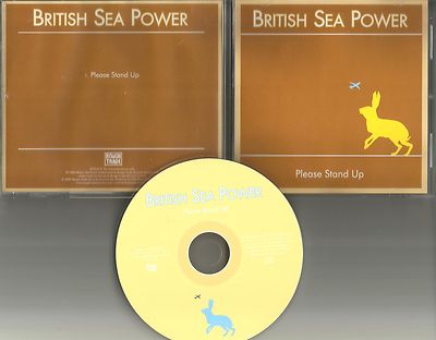 BRITISH SEA POWER Please Stand Up PROMO Radio DJ CD single 2005 USA MINT