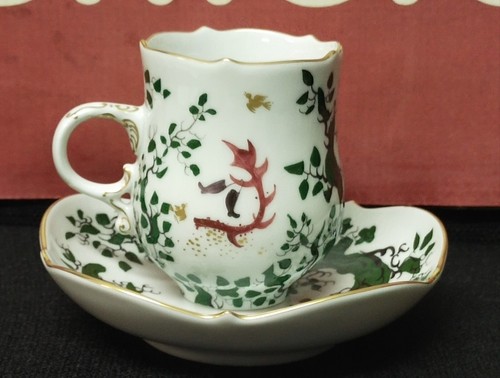 MEISSEN JÄGERLATEIN 2TL. MOKKA GEDECK 682110 SELTEN 1.WAHL - Picture 2 of 4