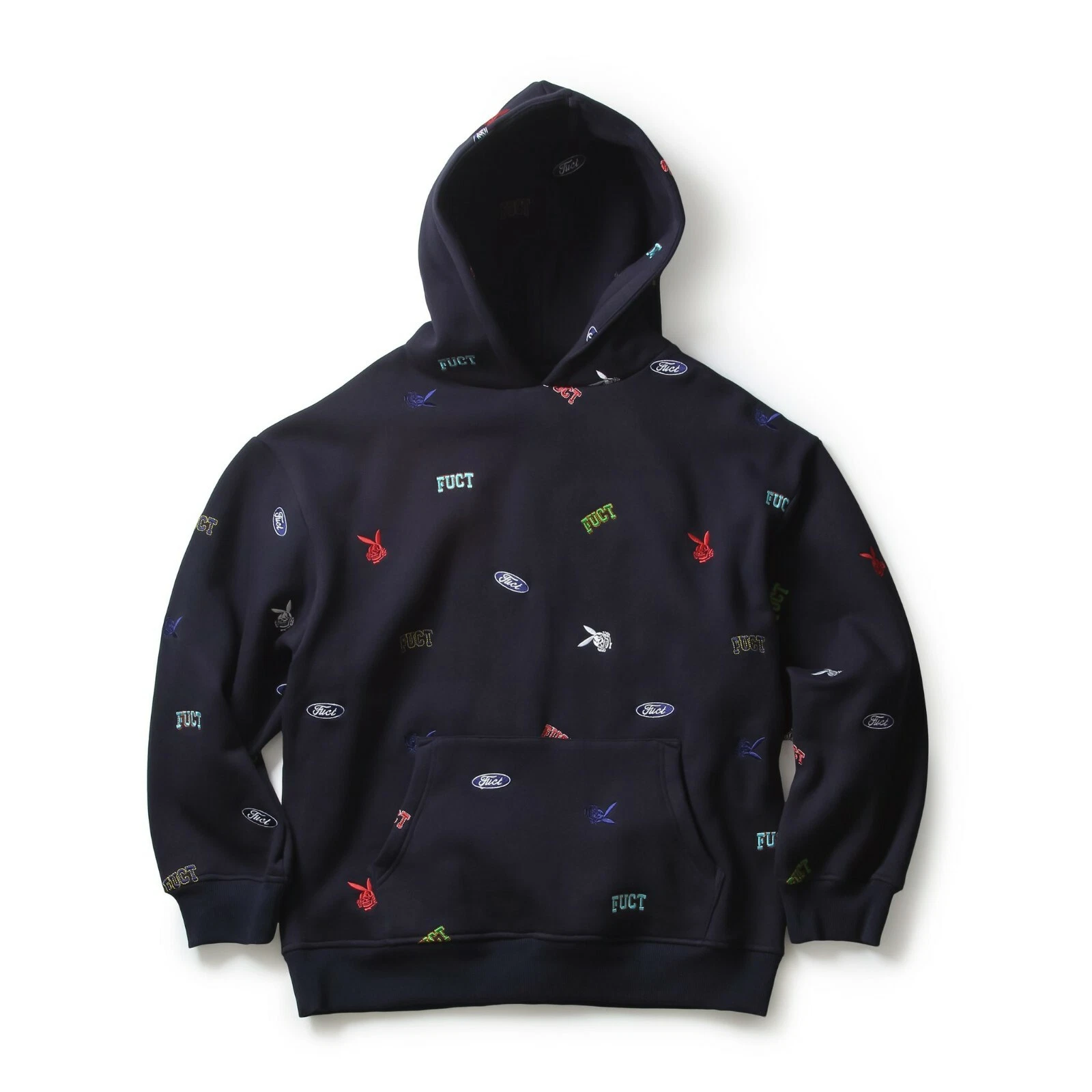 FUCT USA OG LOGO BUNNY ALL OVER veste à capuche sweat shirt Supreme SSDD Bape