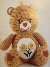 Vintage 1980 Crochet Pattern: Care Bears - Friend Bear