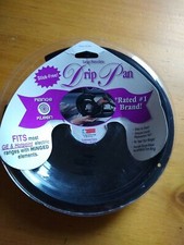 Range Kleen Stove Drip Pan Porcelain Burner Bowls Stick Free - 8.5" Made in USA