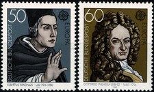 ALLEMAGNE RFA 1980 CEPT EUROPA  YT n° 893 et 894 Neufs ★★ luxe / MNH