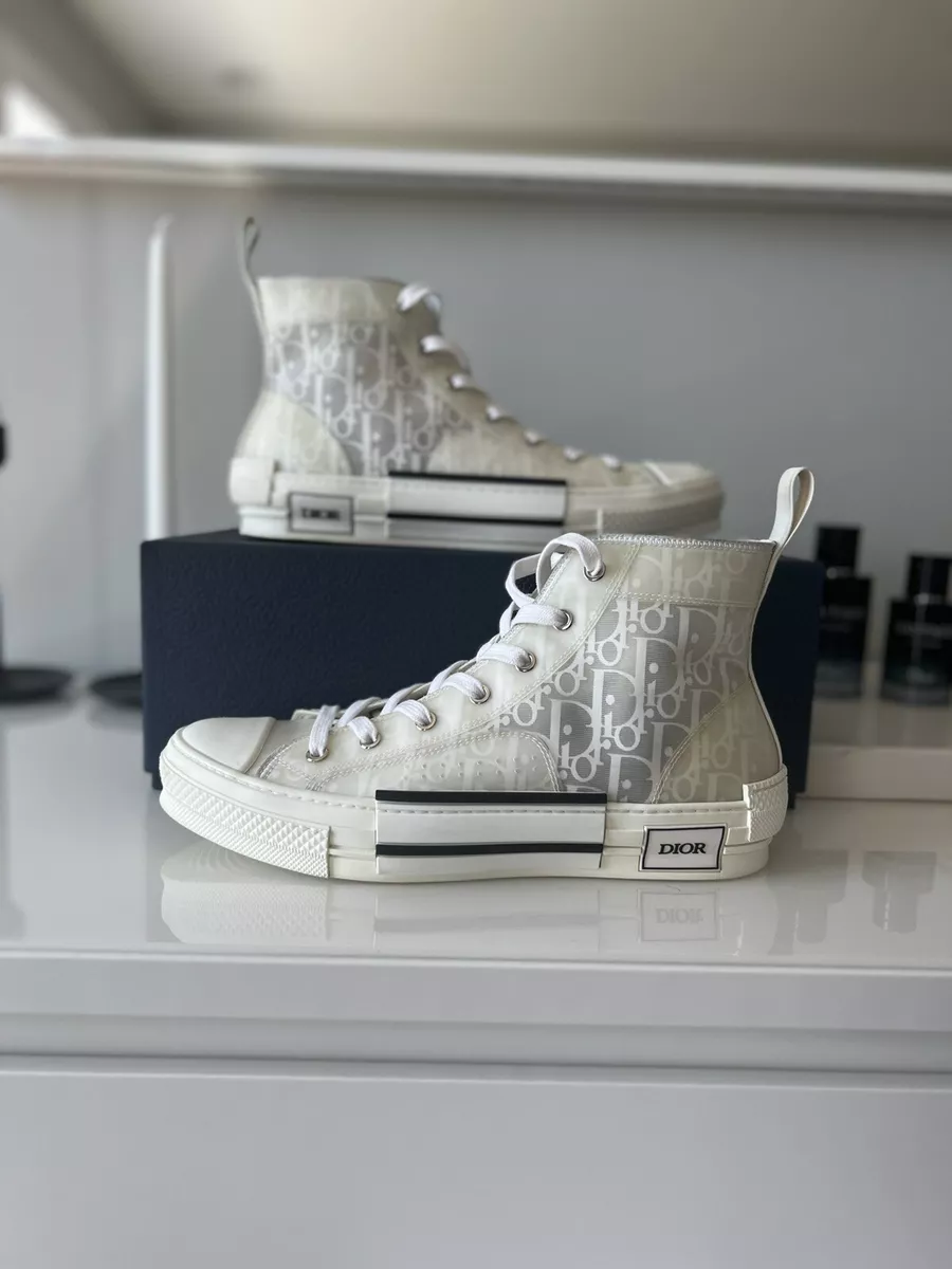 Mens Christian Dior B23 Triple White, Size EU-41/US-8 MENS GOOD CONIDITON
