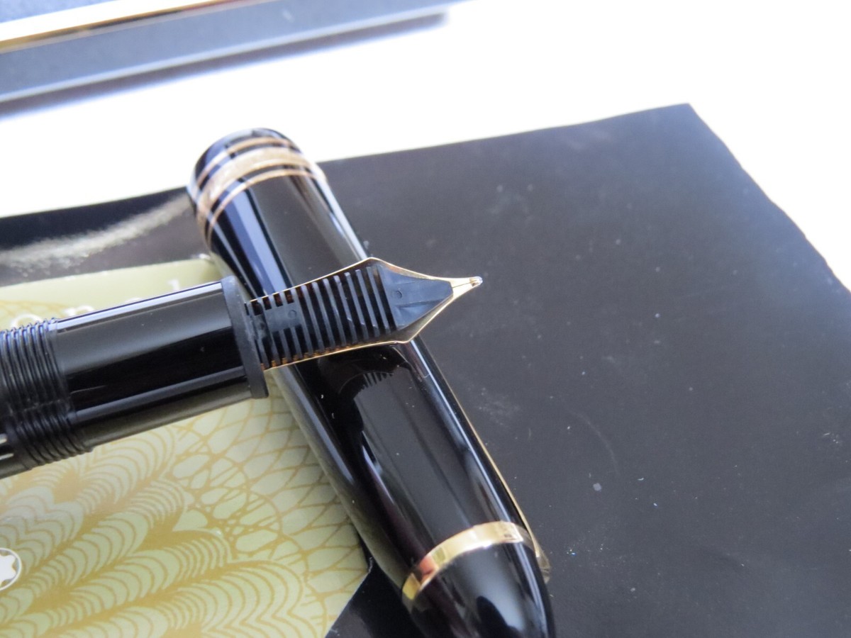 Mint!!! Vintage Montblanc Meisterstuck 4810 Fountain Pen 14K Gold