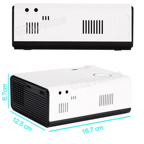 5G WiFi 4K 1080P Support Bluetooth Android Projector Outdoor Home Cinema HDMI AV - Picture 13 of 14