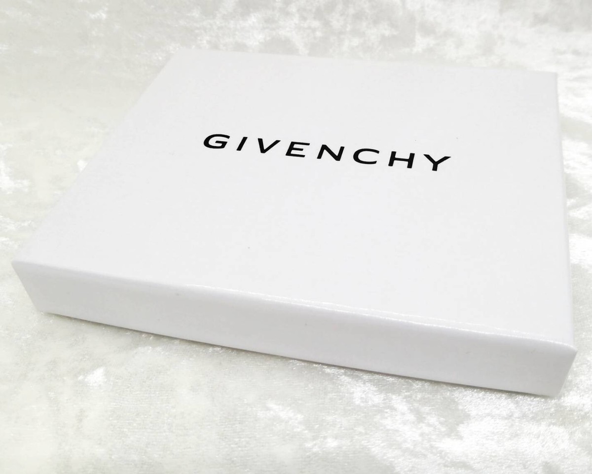 givenchy cigarette case GIVENCHY Black Silver Tone Cigarette Portable Compact Pocket Ashtray Box  Unused