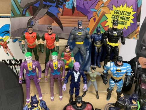 Enorme Lote De Colección - Moderno DC Comics Figuras De Acción Batman Libros Tarjetas Vehículos - Imagen 12 de 15