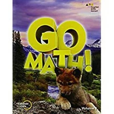 Go Math: Student Edition Volume 1 Grade 1 2015 - Paperback - VERY GOOD