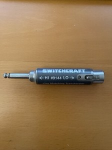 VINTAGE SWITCHCRAFT  #9144 LINE  MATCHING TRANSFORMER MICROPHONE