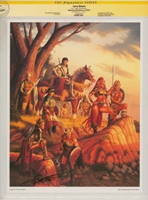 CGC SS Signed TSR AD&D Art Print ~ From the Personal Collection of Larry Elmore