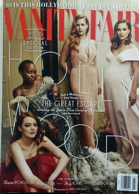 Vanity Fair Hollywood 2017 Emma Stone Amy Adams Natalie Portman FREE SHIPPING sb