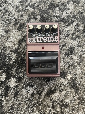 DOD Digitech GFX70 Distortion Extreme Metal X Corrosion Guitar Effect Pedal
