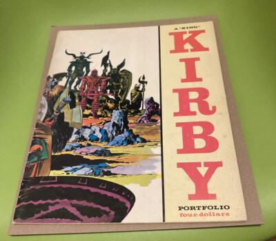 Jack Kirby signed - Kirby Unleashed Portfolio from 1971 | eBay