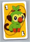 Grookey YELLOW One Pokemon UNO JAPANESE Card Game Pocket Monsters Back 1