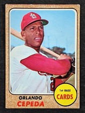 1968 Topps Baseball #200 Orlando Cepeda St. Louis Cardinals
