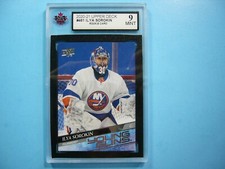 2020/21 UPPER DECK YOUNG GUNS HOCKEY CARD #461 ILYA SOROKIN ROOKIE RC KSA 9 MINT. rookie card picture