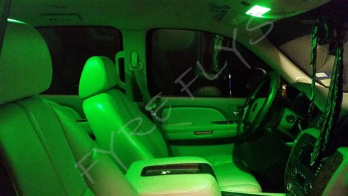 7x Green LED lights interior package kit for 2009-2013 Mazda 6 Mazda6 MS1G - 第 6/6 張圖片