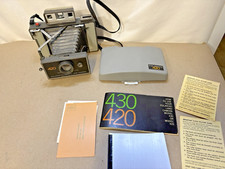 Polaroid 420 Automatic Land Camera Click and Mechanics Tested with Manuals