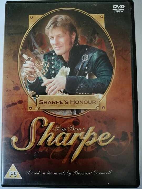 DVD Sharpe's Honour. Movie. Film. Sean Bean. Sharpe. Michael Byrne. Hugh Fraser