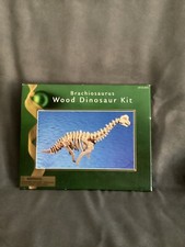 Brontosaurus Wood Dinosaur Kit Never Used