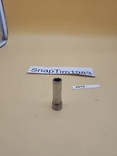 Snap-On Tools SFS121  3/8in. 3/8" Drive 6 Point SAE Deep Chrome Socket  USA