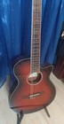 Rote Ibanez AEG24NII-THS Vintage Konzert E-Gitarre Tonabnehmer Cutaway gebraucht