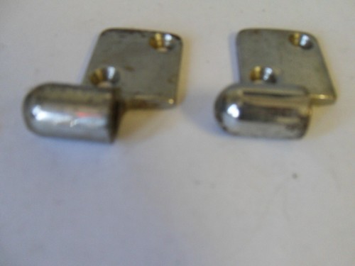 TWO Stainless Steel Boat Hinge Pair From 60s Chris Craft Wood Boat - Picture 4 of 11