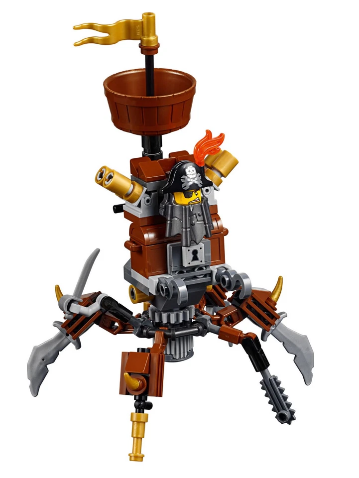 The LEGO Movie 2 - Eisenbart Metalbeard (70836) - Figur Minifigur Batman 70836 - Bild 1 von 1