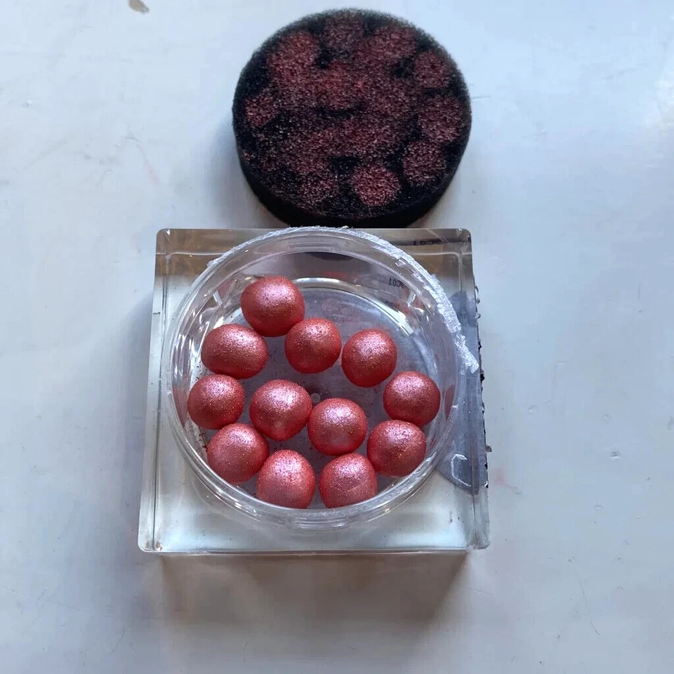 2x Wet n Wild Limited Ed Pac-Man PacMan Blush Power Pellets #1110169 Peach Coral - Image 4 of 4