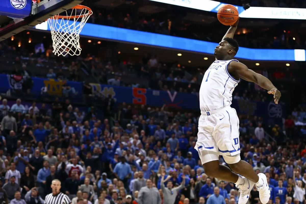 Duke Zion Williamson Dunk Poster 24x36 inches eBay
