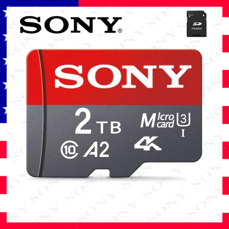 Sony 2TB Micro SD Card for Tablets Cameras Drones Laptops Nintendo Switch