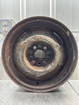 1949 and up Ford 16x4.5 Steel Wheel 5 X 4.5 Lug Pattern Vintage ...