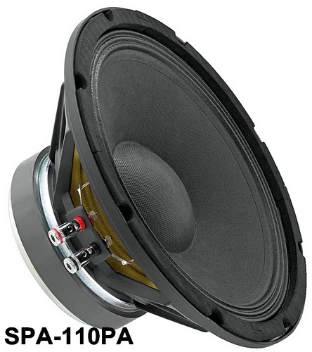 2 Stück SPA 110PA Monacor Img Stageline 25cm Tieftonchassis SPA-110PA (2 Stück)