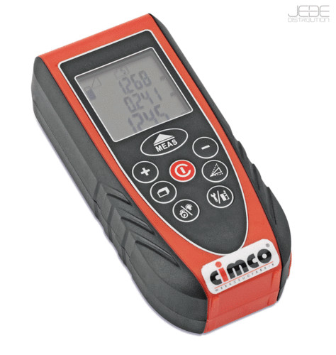 Laser de mesure numérique CIMCO 211560 précis à 1.5mm près