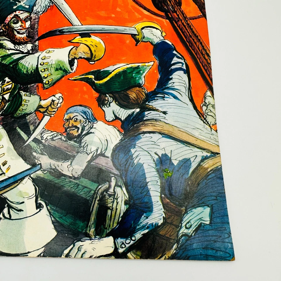 Libro de recuerdos vintage de Walt Disney Piratas del Caribe 1968 Disneyland Foto 4 de 4