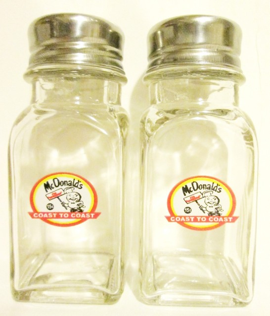 McDonald's Salt & Pepper Shaker Set eBay
