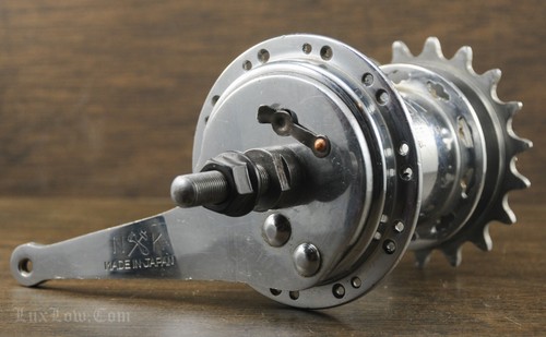 Vintage NK Coaster Brake Bike HUB BSA 40h Raleigh Touring Bicycle Sturmey Archer - Picture 7 of 12
