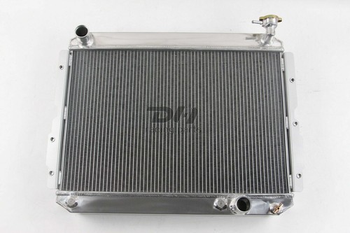 Aluminum 3 Row Radiator Fit 1981-89 1990 Toyota Land Cruiser FJ65 FJ60 3.4L 4.2L - Picture 2 of 12